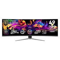 MSI MPG 491CQPX QD OLED 49-Inch DQHD 240Hz Curved Gaming Monitor